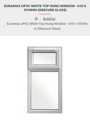 Euramax pvc obscure - , window