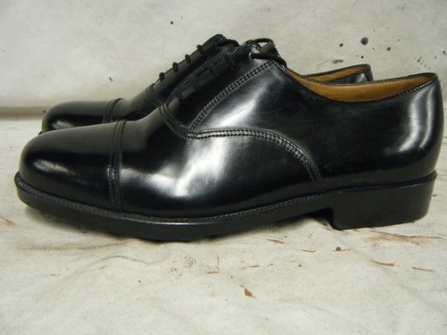 Mens black leather - black, parade