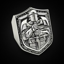 Knights Templar Shield Sword