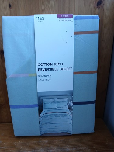 Cotton rich single duvet - s,