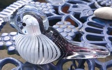 Murano Style Art Glass Bird In