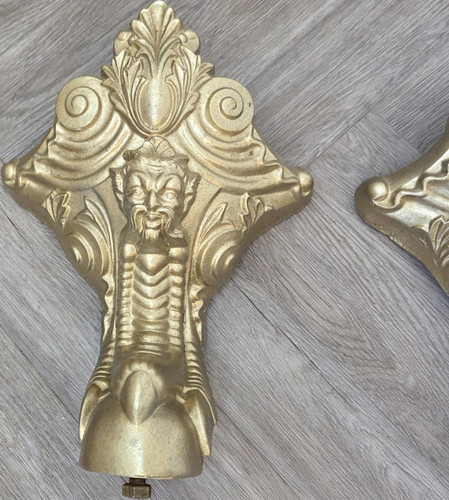 Set gold decorative - gold, cast