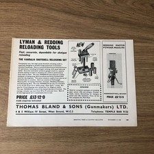 GUNS147 MAGAZINE ADVERT 6X9 THE VANDALIA SHOTSHELL RELOADING SET