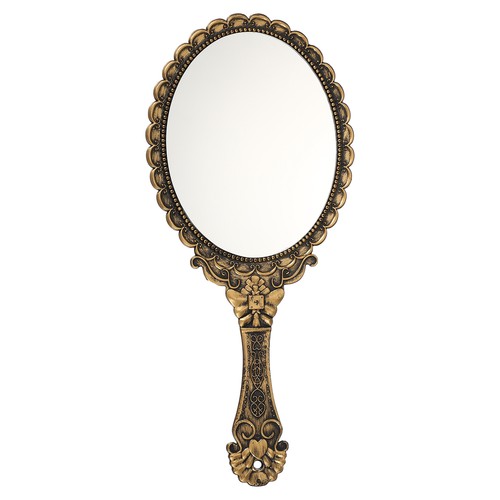 Pcs vintage hand held mirror - 1,