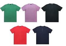 Espionage Men's Big Size Grandad Cotton Tee Shirt (T184) XXL-8XL, 7 Colours