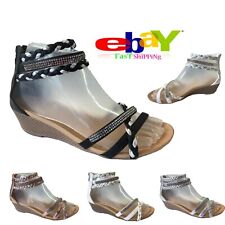 Women's Diamante Heels Strappy