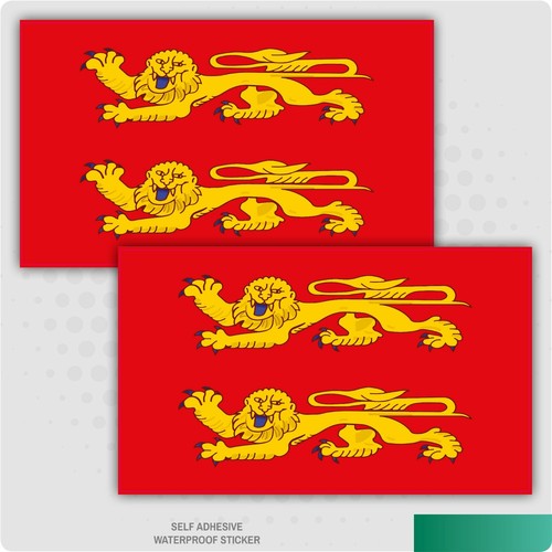 Normandy emblem flag vinyl - x,