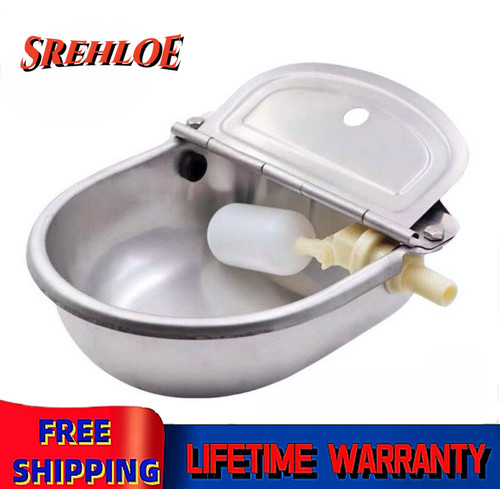 Stainless water trough - stainless, bowl