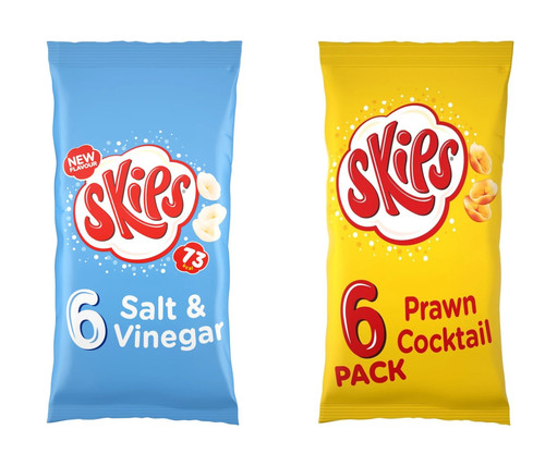Skips salt vinegar - salt, &