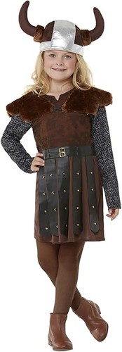 Girls viking princess costume - girls,