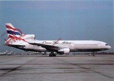 Picture Postcard; ORIENT THAI AIRWAYS LOCKHEED L-1011-1 TRISTAR HS-UTE [AVP]