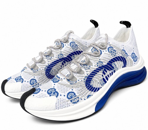 Gucci mens blue sneakers - gucci,