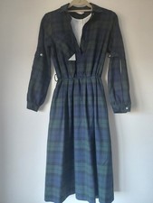 Vintage Berketex Plaid Midi