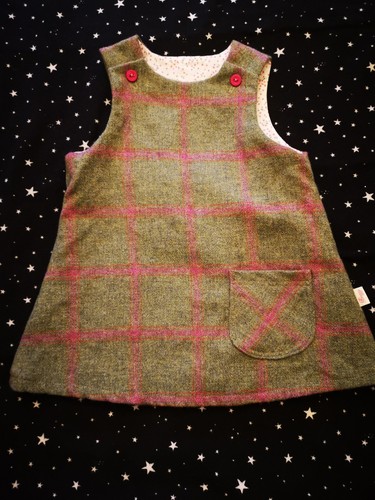 Braggy girls tartan dress - braggy,