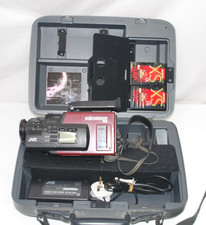 JVC Video Movie VHS C Red