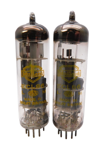 Matched pair mullard ecl86 - mullard,