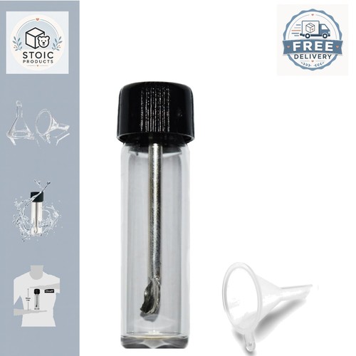 Functional glass bottle 5ml - glass,