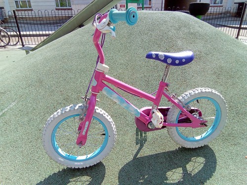 Disney princess kids - disney, bicycle