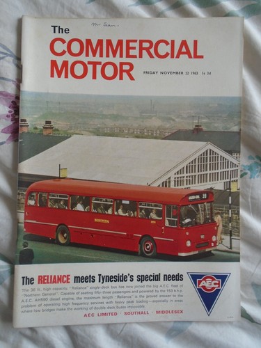 Commercial motor nov 1963 - motor,