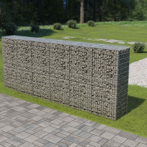 Gabion wall with covers - gabion,