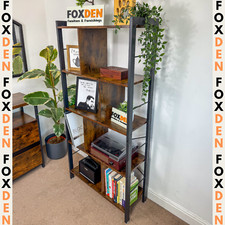 Large Industrial Bookcase