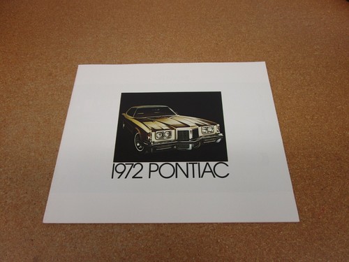 1972 pontiac full line - 1972,