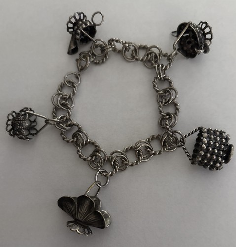Antique silver etruscan - silver, styled