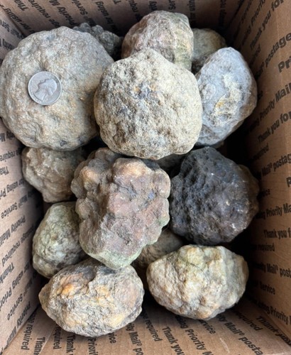 Lbs unopened geodes - lbs,