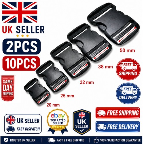 50mm plastic release buckle - 20/50mm,