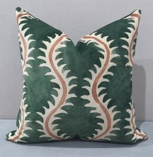 Linwood Helter Skelter Forest Velvet fabric Cushion Cover 50x50 cm