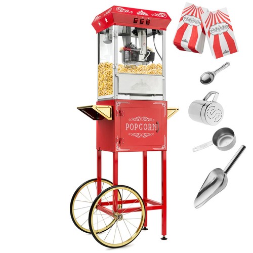 Vintage style popcorn machine - vintage,