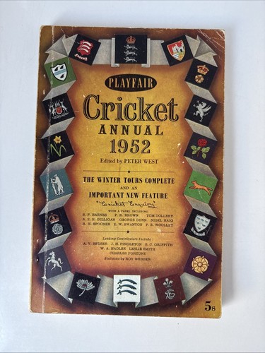 Playfair cricket annual 1952 - cricket,