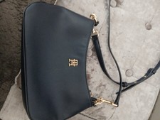 Tommy Hilfiger Navy Leather