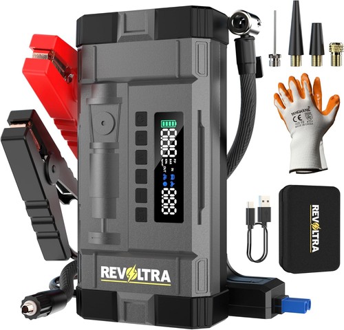 Revoltra jump starter - jump,