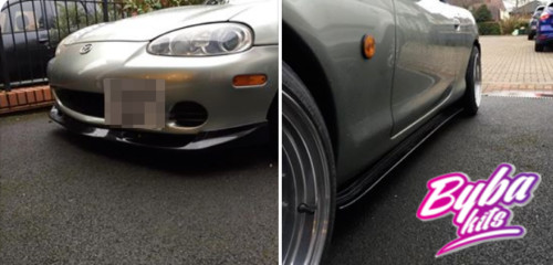 Style front lip for - front, mazda