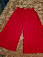 Red 3/4 Trousers SizeXS Mr Max