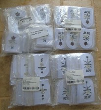 HUGE DEALERS LOT OF 400 ROYAL NAVY UNIFORM TRADE BRANCH BADGES - NEW