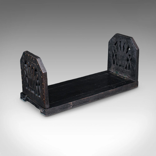 Antique extending book slide - antique,