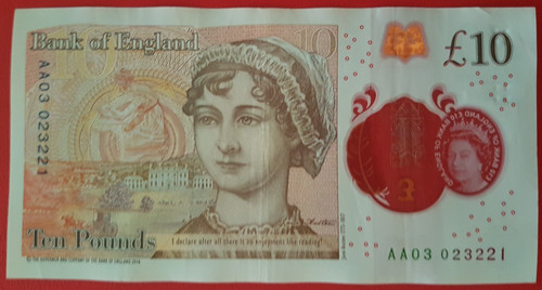 Aa03 ten pound - aa03, england