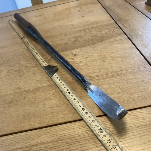 Vintage woodworking adze wood - vintage,
