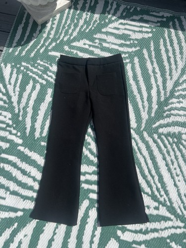 Zara black girls flare - black,