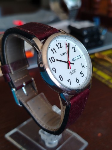 Timex indiglo day date - timex, classic
