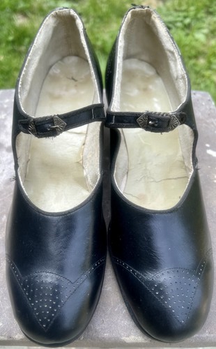 Vintage 1920 black leather - vintage,