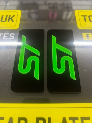 Ford 4d acrylic sticker - x,