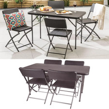 Rattan Effect Foldable 4ft