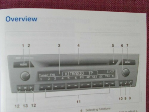 Bmw professional series - 1, 3