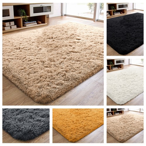Fluffy rugs large shaggy - rugs,