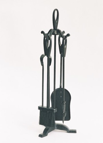 Black 5pc companion set loop - black,