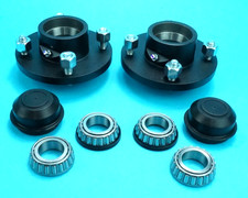 Pair of Wheel Hubs 4" PCD 4