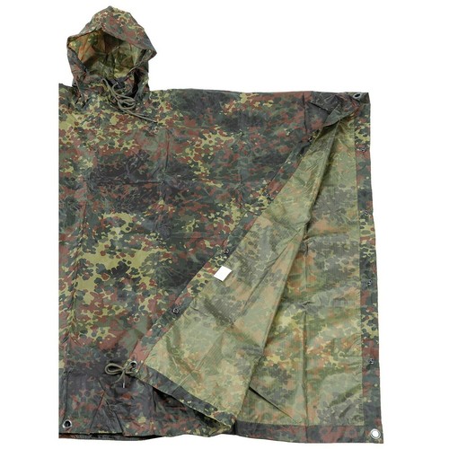 Army rain poncho rip - poncho,